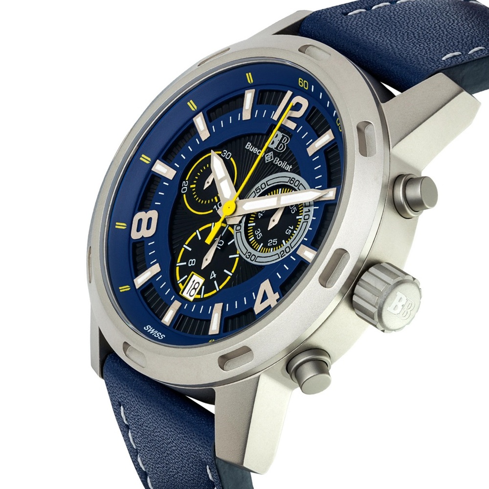 Buech & Boilat Baracchi Men's Swiss Chronograph.